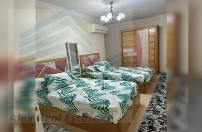 Apartment - 3 Bedrooms - 2 Bathrooms for rent in Al Geish Road - Cleopatra - Hay Sharq - Alexandria