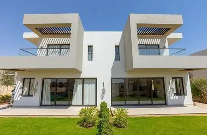 Chalet - 3 Bedrooms - 2 Bathrooms for sale in Azha - Al Ain Al Sokhna - Suez