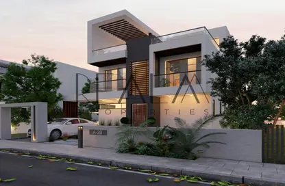 Twin House - 4 Bedrooms - 4 Bathrooms for sale in Lake West - Sheikh Zayed Compounds - Sheikh Zayed City - Giza