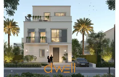 Villa - 3 Bedrooms - 2 Bathrooms for sale in Belle Vie - New Zayed City - Sheikh Zayed City - Giza