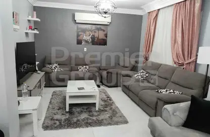 Apartment - 2 Bedrooms - 2 Bathrooms for rent in Al Khamayel city - Sheikh Zayed Compounds - Sheikh Zayed City - Giza