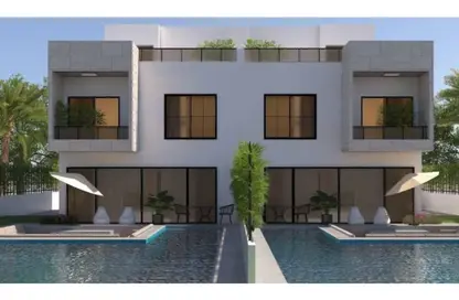 Twin House - 4 Bedrooms - 3 Bathrooms for sale in Hood 12 Side St. - Green Belt - 6 October City - Giza