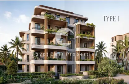 Twin House - 5 Bedrooms - 6 Bathrooms for sale in Crescent Walk - 5th Settlement Compounds - The 5th Settlement - New Cairo City - Cairo