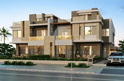 Twin House - 4 Bedrooms - 5 Bathrooms for sale in Palm Hills Golf Extension - Al Wahat Road - 6 October City - Giza