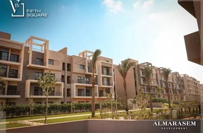 Apartment - 2 Bedrooms - 2 Bathrooms for sale in Moon Residences - Fifth Square - The 5th Settlement - New Cairo City - Cairo