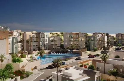 Apartment - 2 Bedrooms - 2 Bathrooms for sale in Azzurra Resort - Sahl Hasheesh - Hurghada - Red Sea