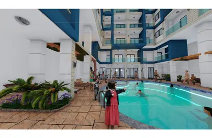 Hotel Apartment - Studio - 1 Bathroom for sale in Intercontinental District - Hurghada - Red Sea