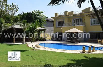 Villa - 4 Bedrooms - 4 Bathrooms for rent in Katameya Heights - El Katameya Compounds - El Katameya - New Cairo City - Cairo