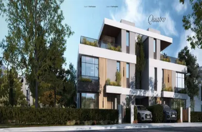 Twin House - 5 Bedrooms - 5 Bathrooms for sale in Lugar - New Zayed City - Sheikh Zayed City - Giza