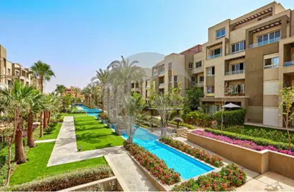 Apartment - 2 Bedrooms - 2 Bathrooms for sale in Swan Lake - The 1st Settlement - New Cairo City - Cairo