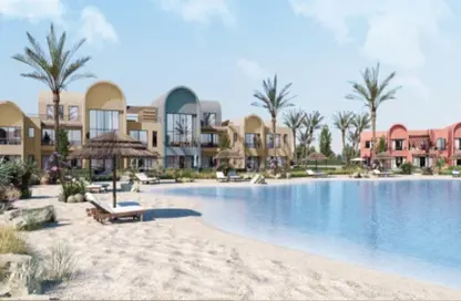 Chalet - 2 Bedrooms - 2 Bathrooms for sale in Fanadir Marina - Al Gouna - Hurghada - Red Sea