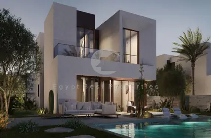 Villa - 3 Bedrooms - 4 Bathrooms for sale in Solana - New Zayed City - Sheikh Zayed City - Giza