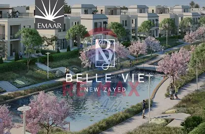 Apartment - 3 Bedrooms - 3 Bathrooms for sale in Belle Vie - New Zayed City - Sheikh Zayed City - Giza