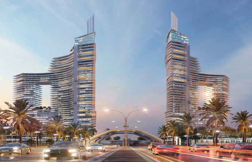 Hotel apartments for sale in New Alamein Towers - ref the gate Tower TR ...