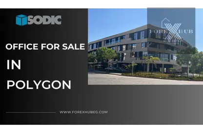 Office Space - Studio - 2 Bathrooms for sale in The Polygon - Sheikh Zayed Compounds - Sheikh Zayed City - Giza