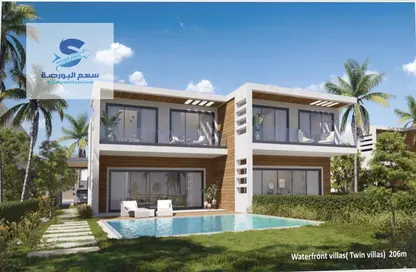 Chalet - 1 Bedroom - 1 Bathroom for sale in Golf Porto Marina - Al Alamein - North Coast