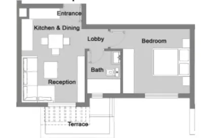 Apartment - 1 Bedroom - 1 Bathroom for sale in Badya Palm Hills - 6 October Compounds - 6 October City - Giza