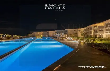 Apartment - 2 Bedrooms - 1 Bathroom for sale in IL Monte Galala - Al Ain Al Sokhna - Suez