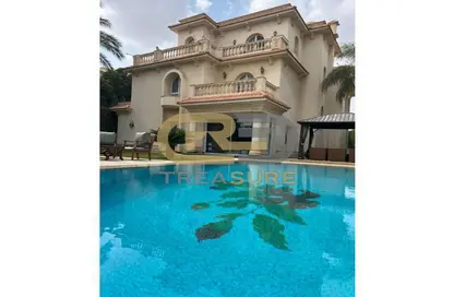 Villa - 5 Bedrooms - 5 Bathrooms for sale in Rawda - Al Wahat Road - 6 October City - Giza