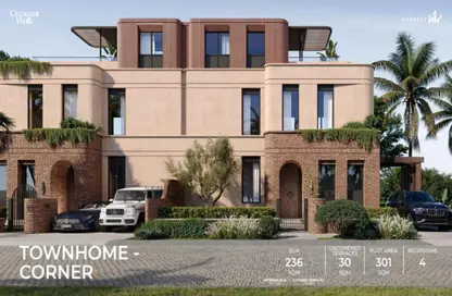 Townhouse - 4 Bedrooms - 4 Bathrooms for sale in Solana East - 5th Settlement Compounds - The 5th Settlement - New Cairo City - Cairo