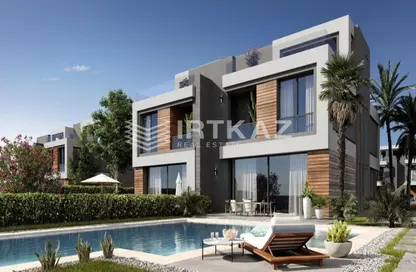 Twin House - 4 Bedrooms - 4 Bathrooms for sale in La Vista City - New Capital Compounds - New Capital City - Cairo