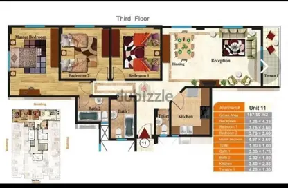 Apartment - 3 Bedrooms - 2 Bathrooms for sale in South Lotus - El Lotus - New Cairo City - Cairo