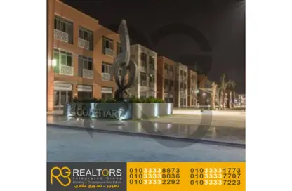 Shop - Studio - 4 Bathrooms for sale in The Courtyard - 12th District - Sheikh Zayed City - Giza