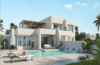 Chalet - 3 Bedrooms - 3 Bathrooms for sale in Hacienda West - Ras Al Hekma - North Coast