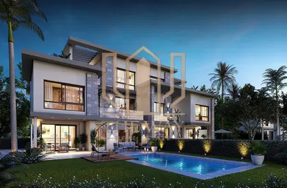 Villa - 6 Bedrooms - 6 Bathrooms for sale in Swan Lake - The 1st Settlement - New Cairo City - Cairo