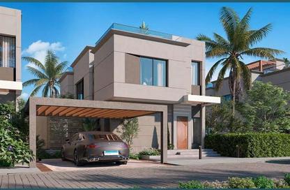 Villa - 3 Bedrooms - 4 Bathrooms for sale in Badya Palm Hills - 6 October Compounds - 6 October City - Giza