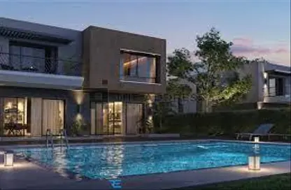 Villa - 5 Bedrooms - 4 Bathrooms for sale in Swan Lake - The 1st Settlement - New Cairo City - Cairo