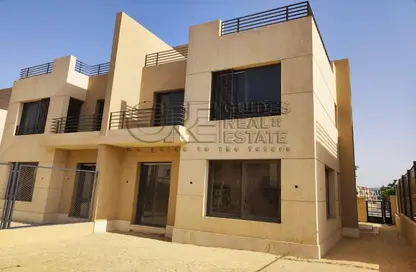 Twin House - 4 Bedrooms - 4 Bathrooms for rent in Alma - 2nd District - Sheikh Zayed City - Giza