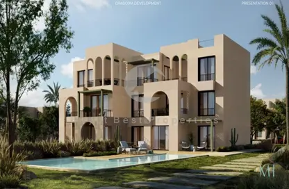 Twin House - 3 Bedrooms - 4 Bathrooms for sale in Makadi Orascom Resort - Makadi - Hurghada - Red Sea