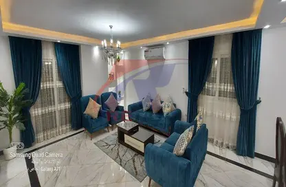 Apartment - 3 Bedrooms - 2 Bathrooms for rent in Al Farik Mohamed Ibrahim St. - 6th Zone - Nasr City - Cairo