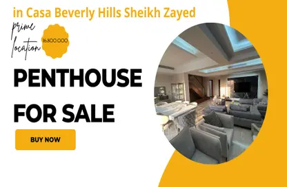 Penthouse - 3 Bedrooms - 3 Bathrooms for sale in Casa - Sheikh Zayed Compounds - Sheikh Zayed City - Giza