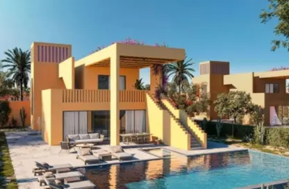 Townhouse - 3 Bedrooms - 3 Bathrooms for sale in Ancient Sands Resort - Al Gouna - Hurghada - Red Sea