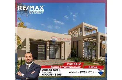 Townhouse - 4 Bedrooms - 4 Bathrooms for sale in O West - 6 October Compounds - 6 October City - Giza