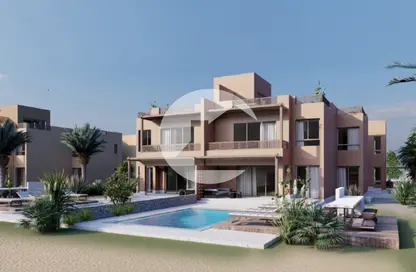 Twin House - 4 Bedrooms - 4 Bathrooms for sale in Ancient Sands Resort - Al Gouna - Hurghada - Red Sea