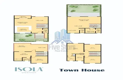 Townhouse - 5 Bedrooms - 5 Bathrooms for sale in Green Belt - 6 October City - Giza