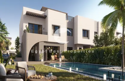 Townhouse - 4 Bedrooms - 3 Bathrooms for sale in Vye Sodic - New Zayed City - Sheikh Zayed City - Giza