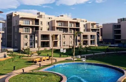 Apartment - 2 Bedrooms - 2 Bathrooms for sale in October Plaza - 6 October Compounds - 6 October City - Giza