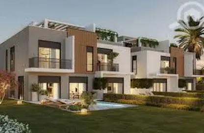 Twin House - 4 Bedrooms - 4 Bathrooms for sale in Vye Sodic - New Zayed City - Sheikh Zayed City - Giza