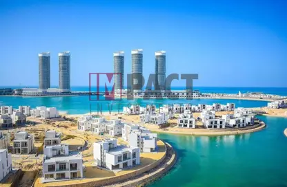 Apartment - 2 Bedrooms - 2 Bathrooms for sale in North Edge Towers - New Alamein City - Al Alamein - North Coast