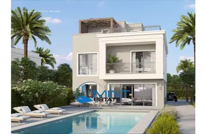 Villa - 4 Bedrooms - 4 Bathrooms for sale in Belle Vie - New Zayed City - Sheikh Zayed City - Giza