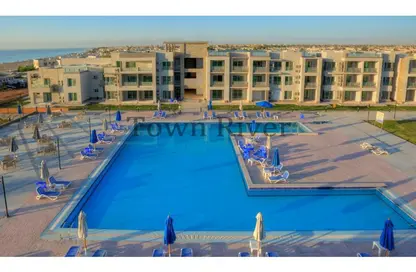 Penthouse - 4 Bedrooms - 3 Bathrooms for sale in Aroma Residence - Al Ain Al Sokhna - Suez