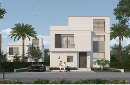 Villa - 4 Bedrooms - 5 Bathrooms for sale in Belle Vie - New Zayed City - Sheikh Zayed City - Giza