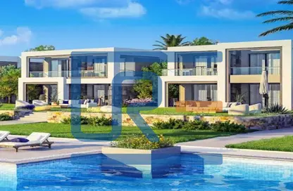 Twin House - 3 Bedrooms - 3 Bathrooms for sale in La vista Ras El Hikma - Ras Al Hekma - North Coast