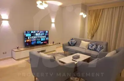 Apartment - 2 Bedrooms - 2 Bathrooms for rent in Palm Hills Village Gate - South Investors Area - New Cairo City - Cairo