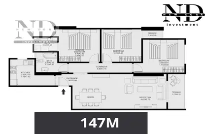 Apartment - 3 Bedrooms - 2 Bathrooms for sale in Zahraa Al Maadi St. - Degla - Hay El Maadi - Cairo