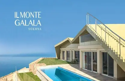 Chalet - 3 Bedrooms - 3 Bathrooms for sale in IL Monte Galala - Al Ain Al Sokhna - Suez